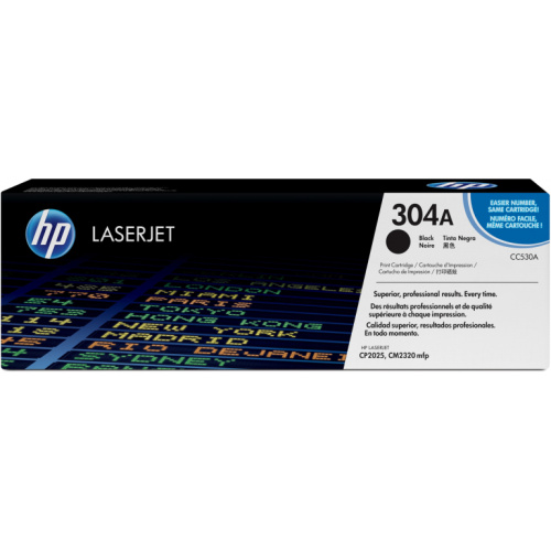 HP 304A original Colour LaserJet Toner cartridge CC530A Черный standard capacity 3.500 pages 1-pack ColorSphere