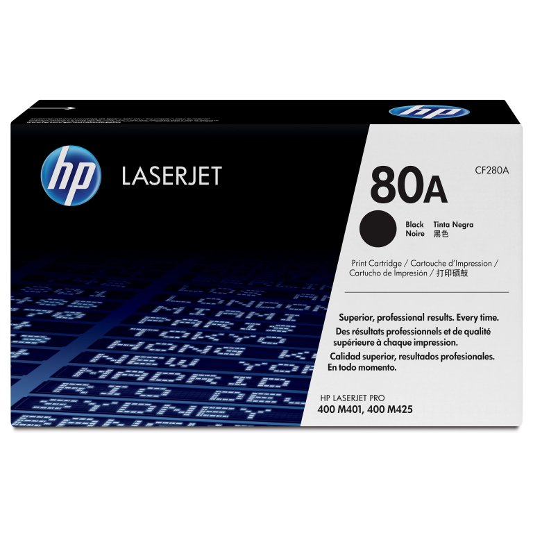 Tootefoto - HP 80A original Toner cartridge CF280A black standard capacity 2.560 pages 1-pack
