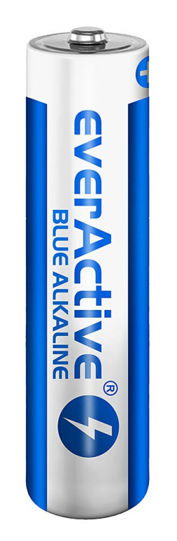 Alkaline batteries everActive Blue Alkaline LR03 AAA  - carton box - 40 pieces, limited edition