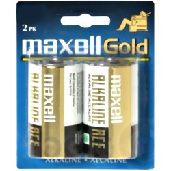 MAXELL battery alkaline LR14, 2 pcs.