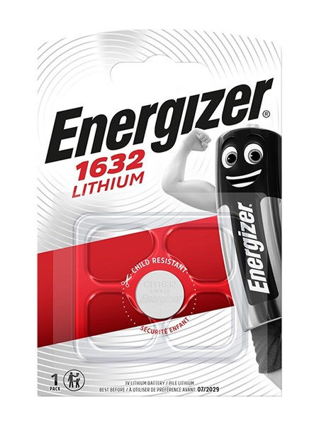 ENERGIZER BATTERY SPECIALIZED LITHIUM CR1632 3V 1 PIECE