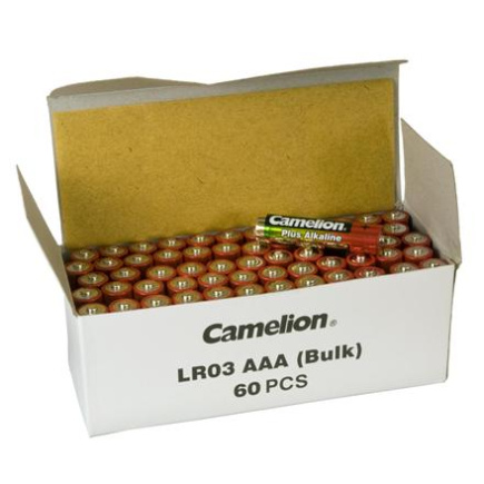 Camelion | AAA/LR03 | Plus Alkaline | 60 pc(s) 111789