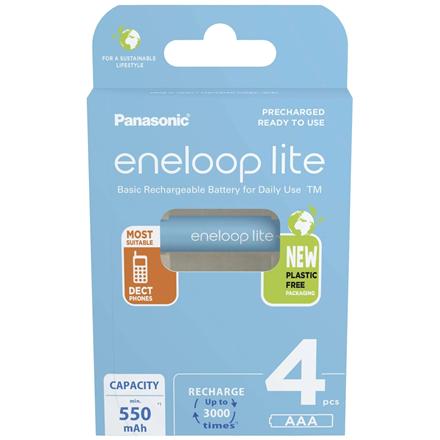 Panasonic | ENELOOP Lite BK-4LCCE/4BE | AAA | 550 mAh | 4 pc(s)