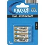 Maxell Battery Alkaline LR-03 AAA 4-Pack Single-use battery