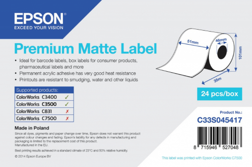 Epson Premium - markater fortlobende p