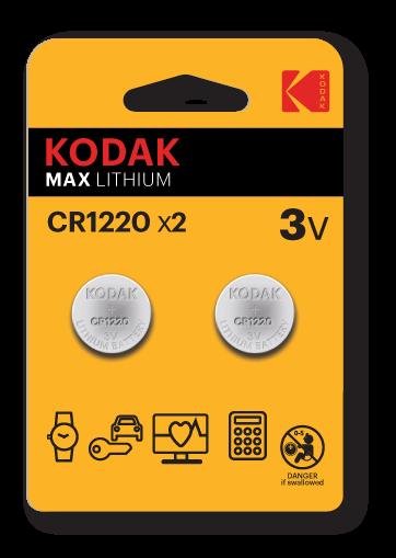 Kodak CR1220 Single-use battery Lithium