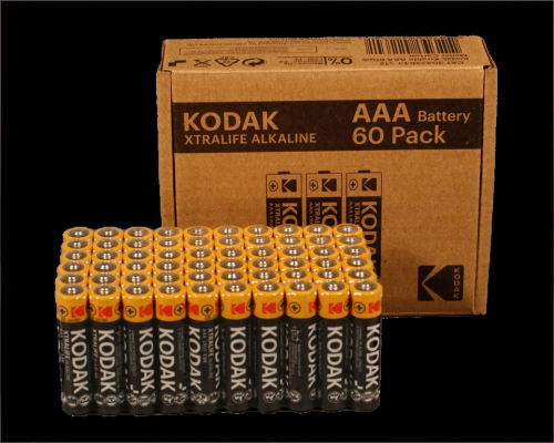 Kodak XTRALIFE alkaline AAA battery (60 pack)