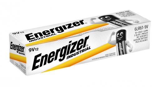 ENERGIZER BATTERIES INDUSTRIAL PRO 6LR61 9V 12 PCS