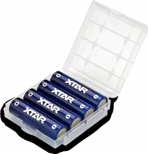 Rechargeable batteries R06 / AA 1,5V Xtar 2500mAh (box of 4 pcs) with protection