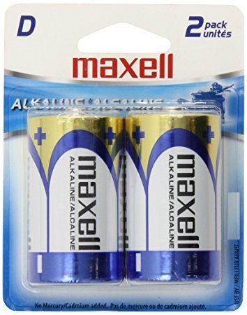 MAXELL battery alkaline LR20 2 pcs.