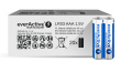 Alkaline batteries everActive Blue Alkaline LR03 AAA  - carton box - 40 pieces, limited edition