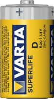 Varta R20 D household battery Zinc-carbon