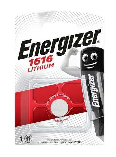 ENERGIZER BATTERY SPECIALIZED CR1616 3V, 1 piece