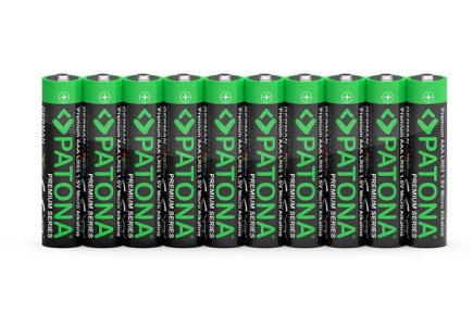 PATONA Premium AAA Micro LR03 – 10x alkaline batteries 1.5V