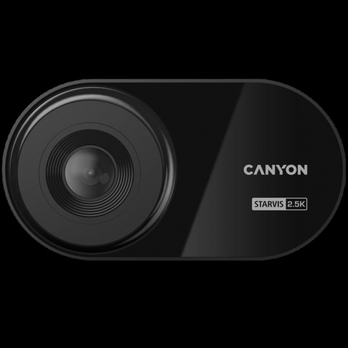 CANYON car recorder DVR25 WQHD 2.5K 1440p Wi-Fi Black