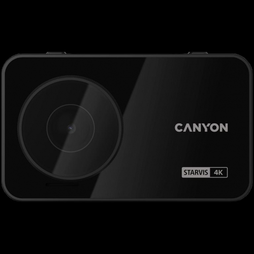 CANYON car recorder DVR40GPS UltraHD 2160p Wi-Fi GPS Black