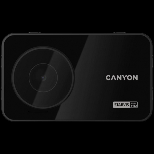 CANYON car recorder DVR10GPS FullHD 1080p Wi-Fi GPS Black