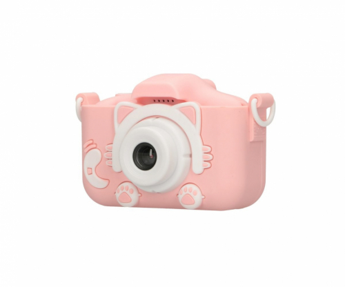 Extralink Kids Camera H27 Dual Pink | Digital Camera | 1080P 30fps, 2.0