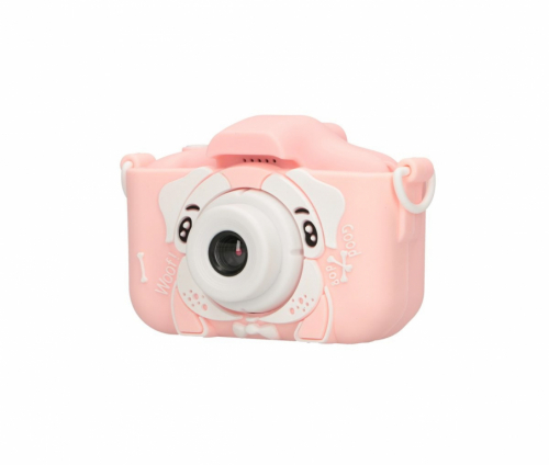 Extralink Camera Kids Camera H28 Dual Pink 1080P 30fps, 2.0