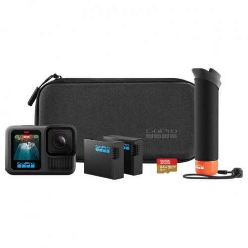 GoPro Hero13 Black Accessories bundle, must - Seikluskaamera / CHDRB-131-RW