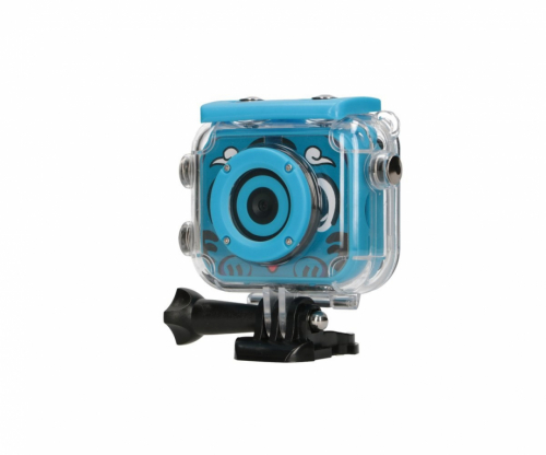 Extralink Camera Kids Camera H18 Blue 1080P 30fps, IP68, 2.0
