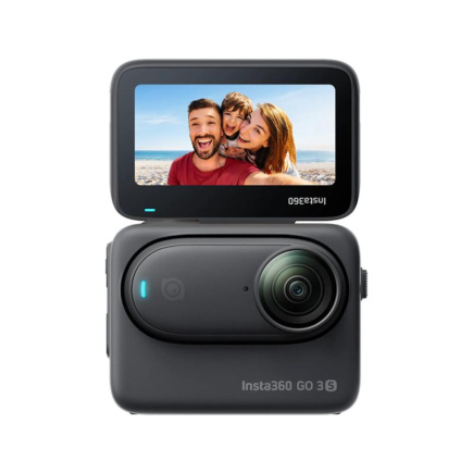 Insta360 GO 3S, must - Seikluskaamera / CINSAATA