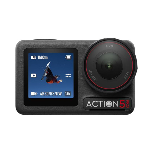 DJI Osmo Action 5 Pro Adventure Combo, must - Seikluskaamera / CP.OS.00000350.02