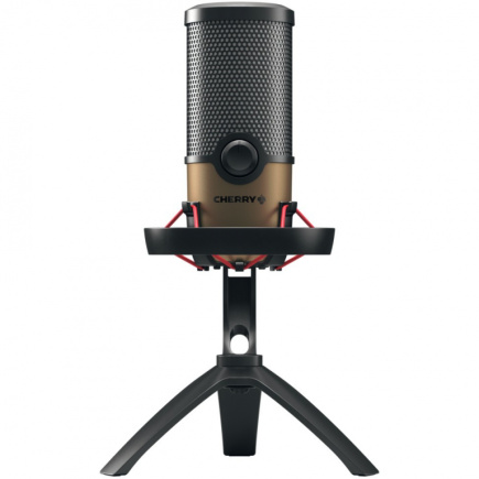 Cherry UM 9.0 PRO RGB - Mikrofon - Schwarz. Bronze