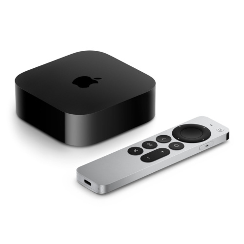 Apple TV 4K Черный, Silver 4K Ultra HD 128 GB Wi-Fi Ethernet LAN
