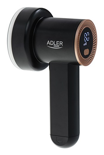 Adler AD 9619 fabric shaver Black, Gold Stainless steel