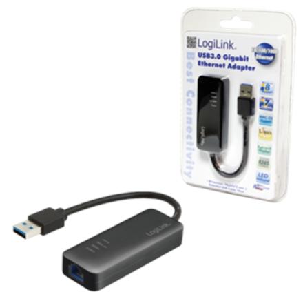 Logilink UA0184, USB 3.0 to Gigabit Ethernet Adapter | Logilink UA0184A