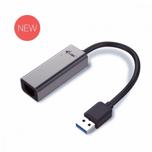 i-tec USB 3.0 Ethernet Gigabit Ethernet adapter, 1x USB 3.0 to RJ45 10/100/1000 Mbps
