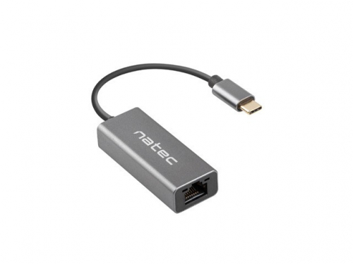 Natec Ethernet Adapter USB-C 3.1 - RJ-45 1Gb cable