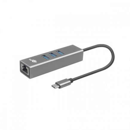 TB USB C - RJ45, 3xUSB - RJ45 Adapter -1000Mb/s