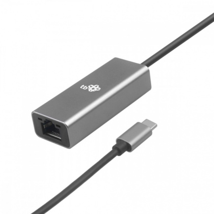 TB USB C - RJ45 Adapter grey, 10/100/1000 Mb/s