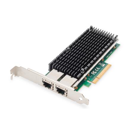 Digitus | 10Gbps Dual Port Ethernet Server adapter PCIe X8, Intel X540 BT2 | DN-10163 DN-10163