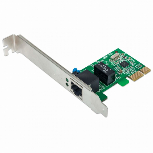 Intellinet Gigabit PCI Express Network Card, 10/100/1000 Mbps PCI Express RJ45 Ethernet Card