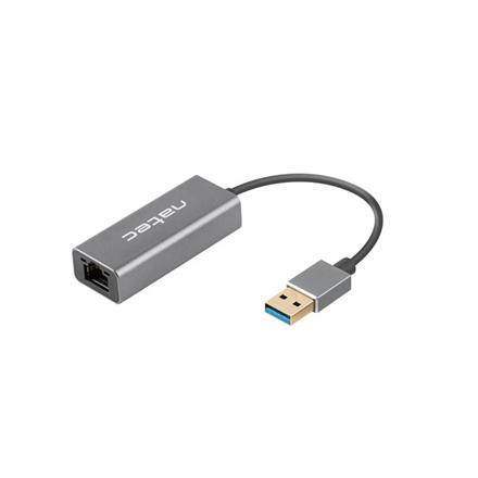 Natec Ethernet Adapter, Cricket USB 3.0, USB 3.0 to RJ45, Black | Natec | Ethernet Adapter Network Card | NNC-1924 Cricket USB 3.0 NNC-1924