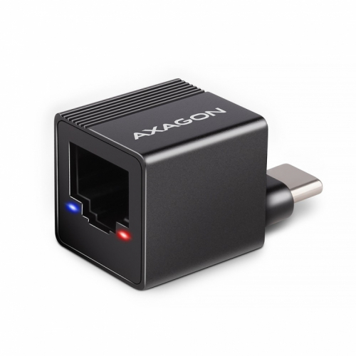 AXAGON ADE-MINIC -  USB-C MINI LAN adapter - 1Gbit 10/100/1000