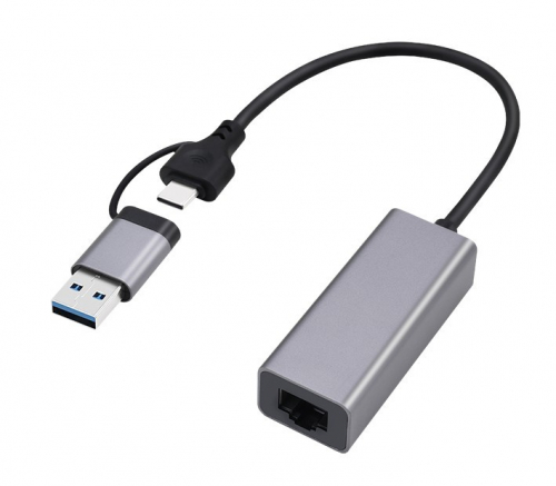 Gembird USB 3.1 + type-C Gigabi t network adapter