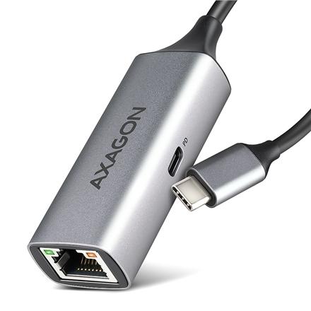 AXAGON | ADE-TXPD USB-C Gigabit Ethernet Adapter with PD 100W ADE-TXPD