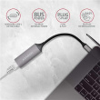 AXAGON ADE-TRC Compact aluminum USB-C 3.2 Gen 1 Gigabit Ethernet 10/100/1000Mbit adapter with automatic installation ADE-TRC