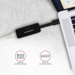AXAGON Adapter LAN ADE-XR USB2.0 - Fast Ethernet