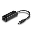AXAGON ADE-SRC High-speed USB-C 3.1 Gigabit Ethernet 10/100/1000Mbit adapter with automatic installation ADE-SRC