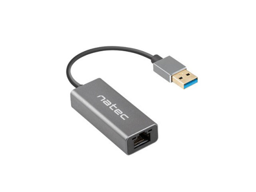 Natec Ethernet Adapter USB 3. - RJ-45 1Gb cable