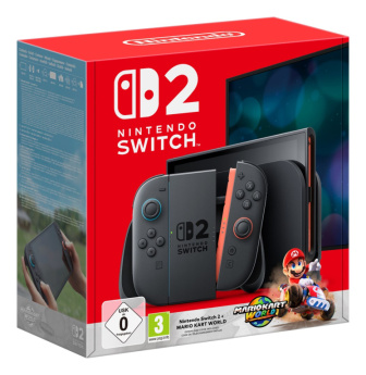 Nintendo Switch 2 + Mario Kart World portable game console 20.1 cm (7.9'') 256 GB Touchscreen Wi-Fi Black