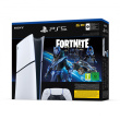 Sony PlayStation 5 Slim Digital Edition Fortnite black white