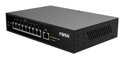 Fanvil PN8 network switch Unmanaged Fast Ethernet (10/100) Black