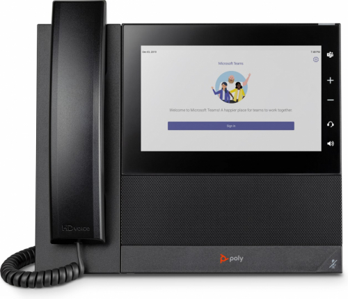 Poly CCX 600 Business Media Phone for Teams and PoE-enabled