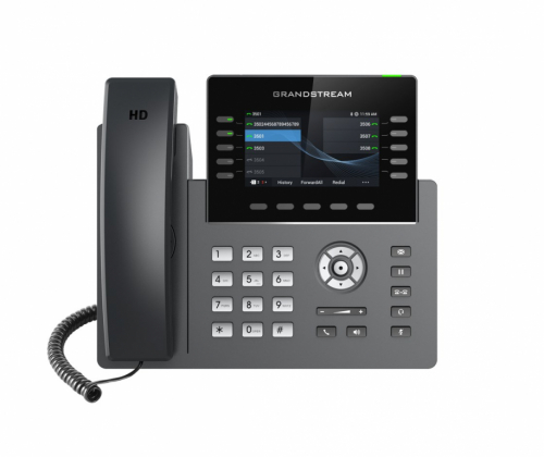 Grandstream Networks GRP2615 IP phone Black, Grey 10 lines TFT Wi-Fi